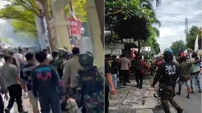 Unjuk rasa mahasiswa Papua ricuh di Jl Lanto Daeng Pasewang 23 Jurnal Sepernas