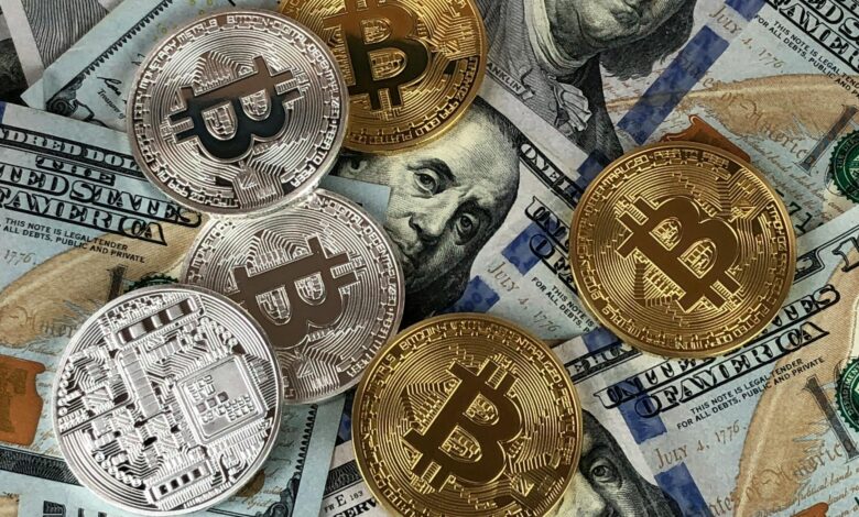 round silver and gold coins